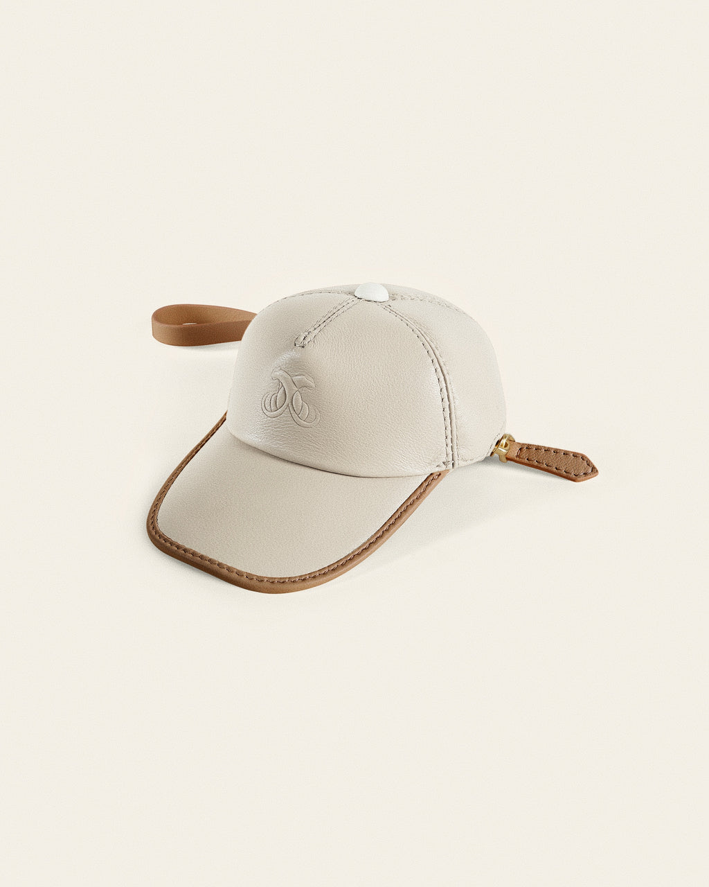 COURT CAP — IVORY