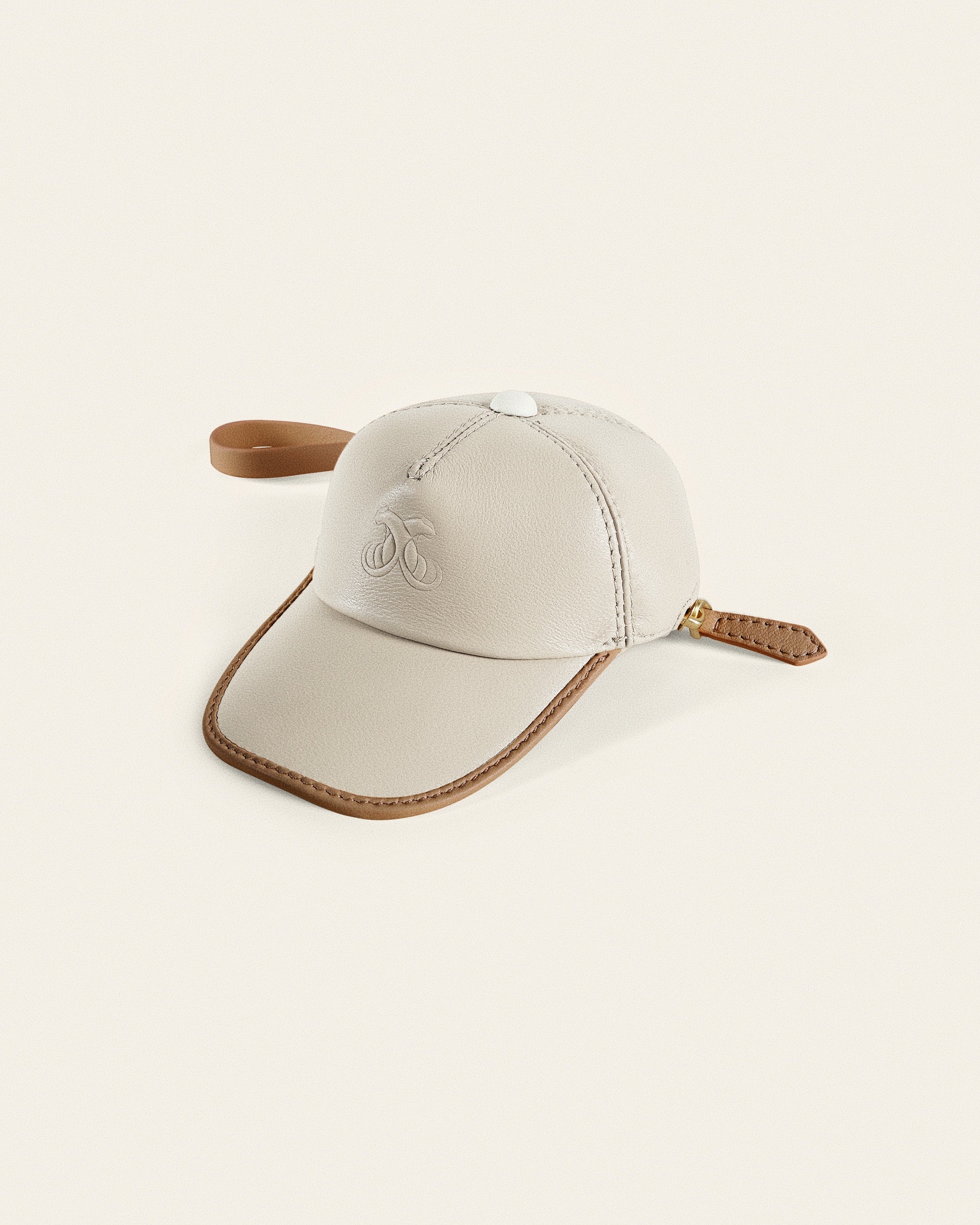COURT CAP — IVORY