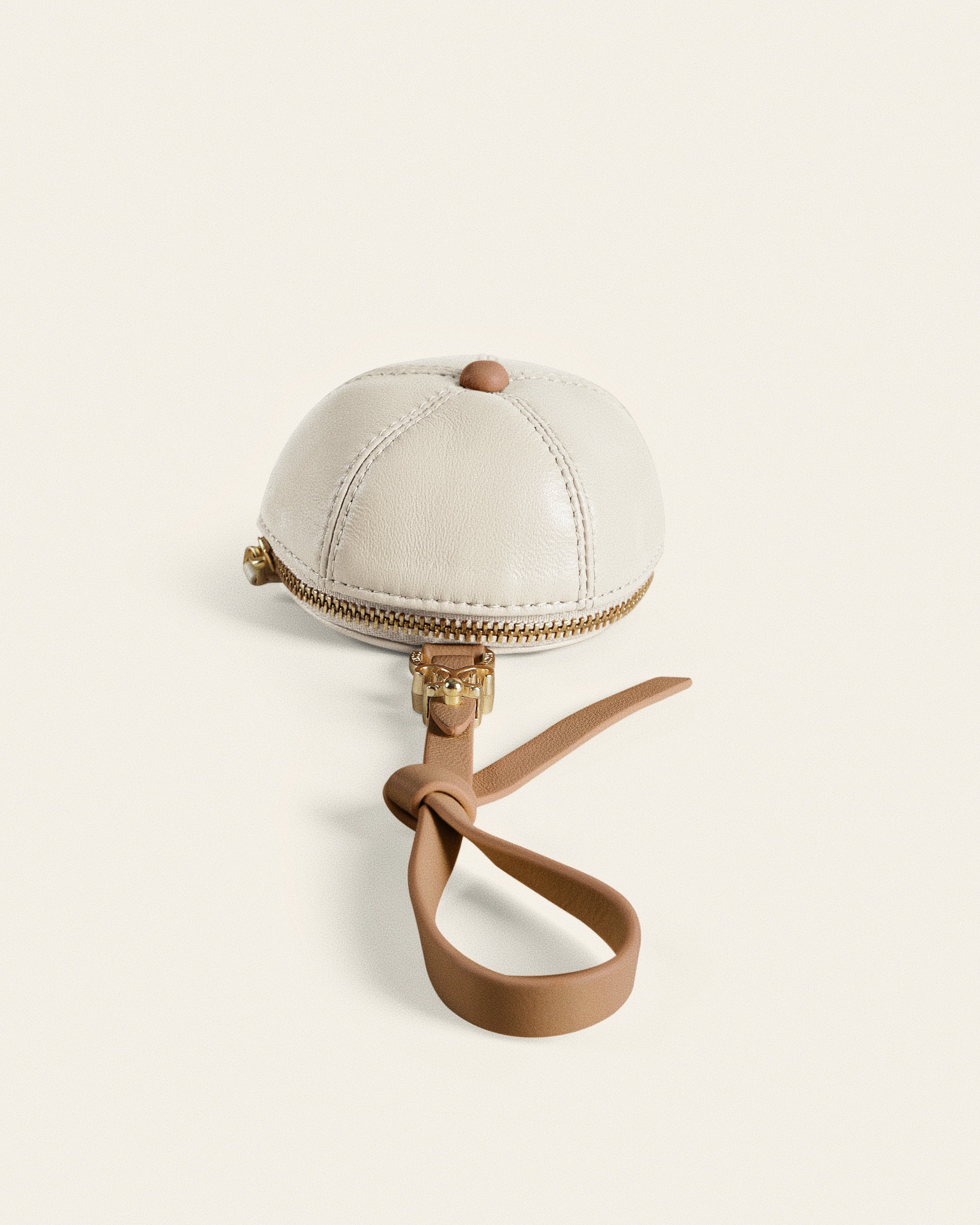 COURT CAP — IVORY