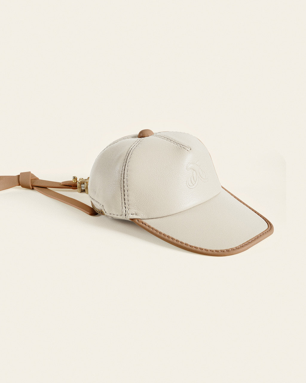 COURT CAP — IVORY
